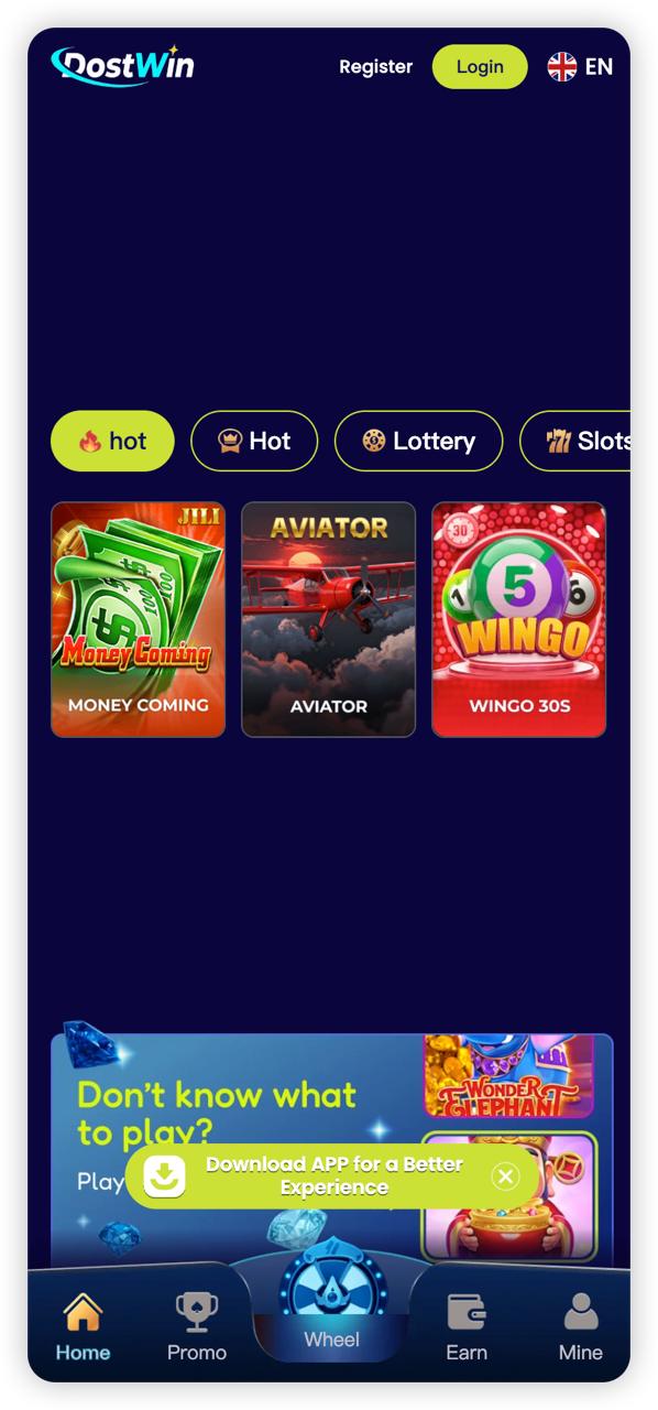 DostWin interface preview